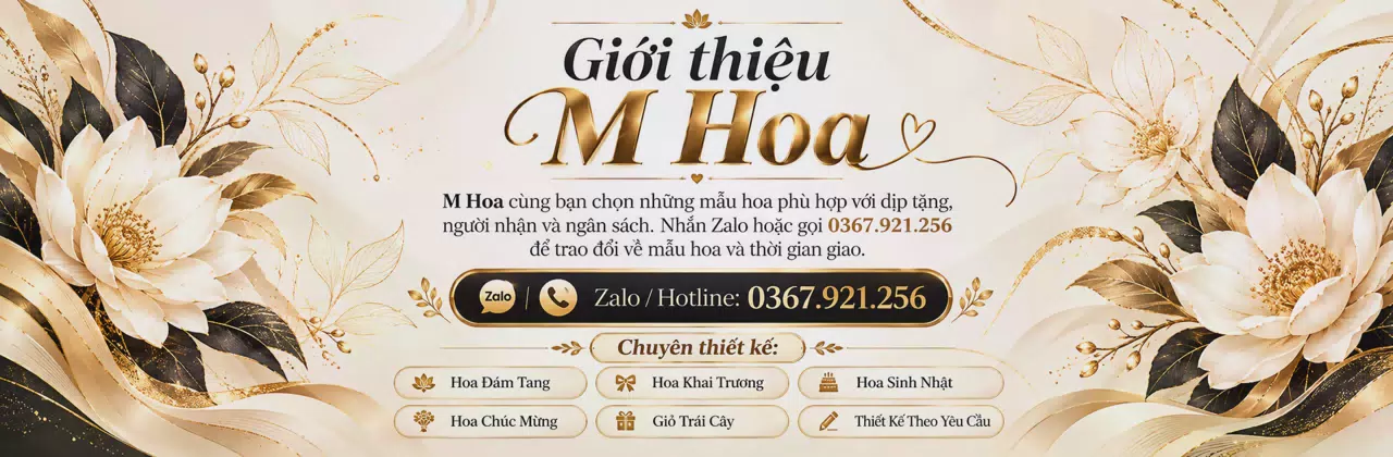 Ảnh bìa Shop hoa tươi Phường Tân Thành Cà Mau - Gửi hoa thay một lời nhắn